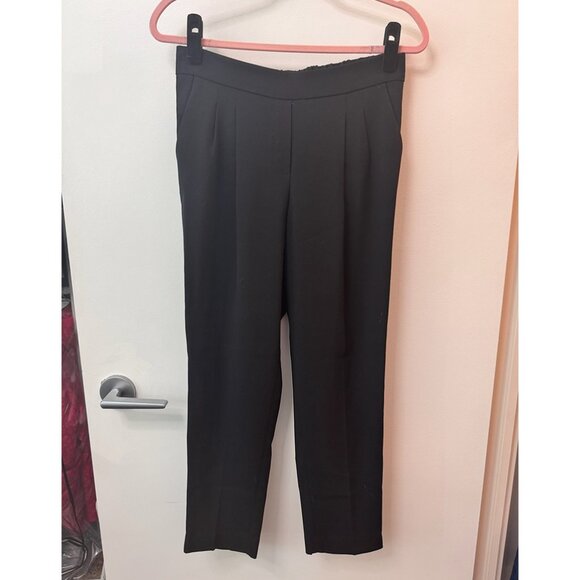 ✨ Babaton/Aritzia | Pleated Front Pull on Dress Pant Black | Size 6 ✨ - Picture 1 of 9